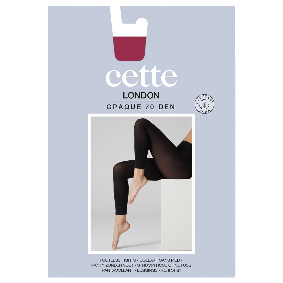 Bordeaux plus size leggings i genanvendte fibre