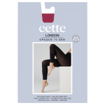 Bordeaux plus size leggings i genanvendte fibre