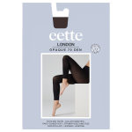 Brune plus size leggings i genanvendte fibre