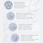 Plus size leggings i genanvendte fibre