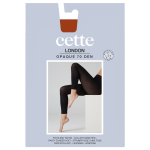 Orange plus size leggings i genanvendte fibre