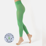 Grønne plus size leggings i genanvendte fibre