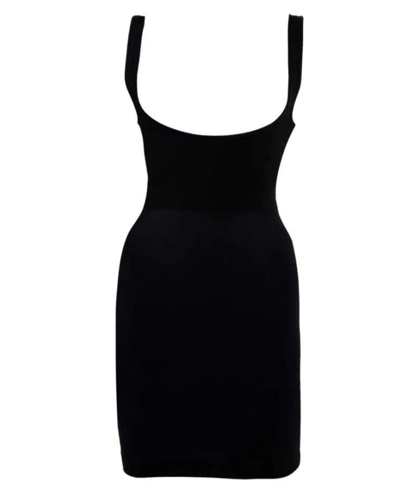 Plus size Shapewear kjole, der former mås og mave.  Festival 202