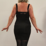 Plus size Shapewear kjole, der former mås og mave.  Festival 202