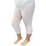 Hvide Capri leggings fra Pamela Mann