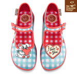 I Love You - Mary Jane Sko fra Hot Chocolate Design