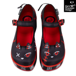 Riot Kitty - Platform Sko fra Hot Chocolate Design