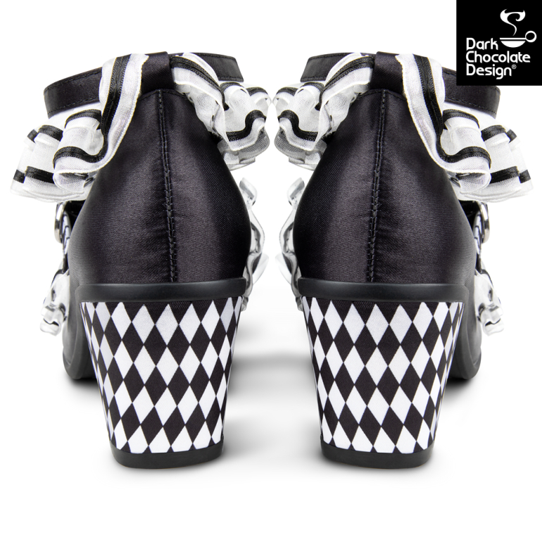Arlequin - Midi Heels sko fra skema Hot Chocolate Design