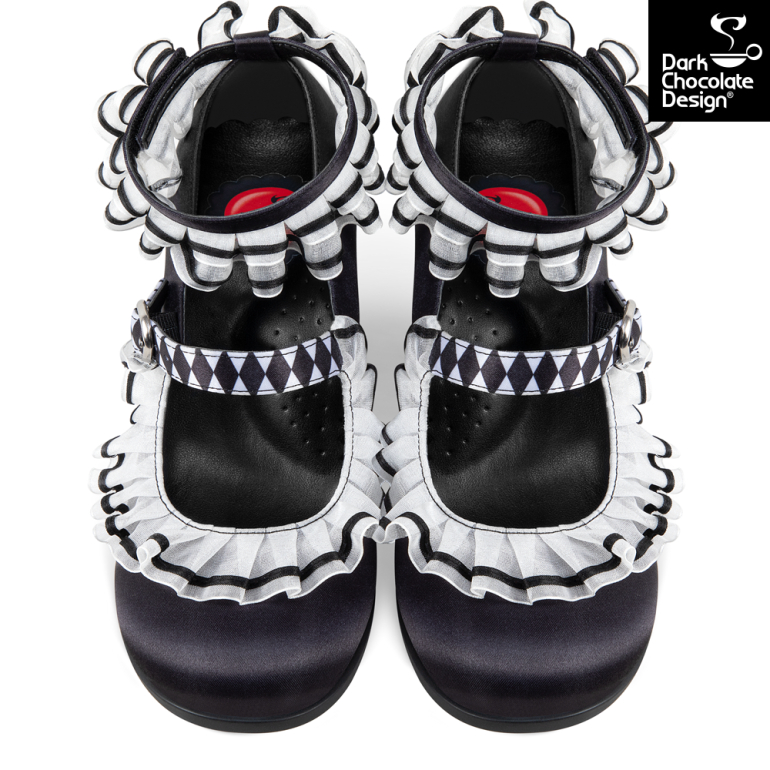Arlequin - Midi Heels sko fra skema Hot Chocolate Design