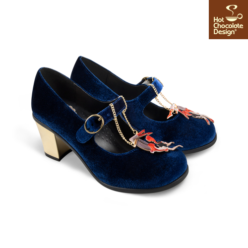 Les Dames Du Cirque - Midi Heels sko fra skema Hot Chocolate Design