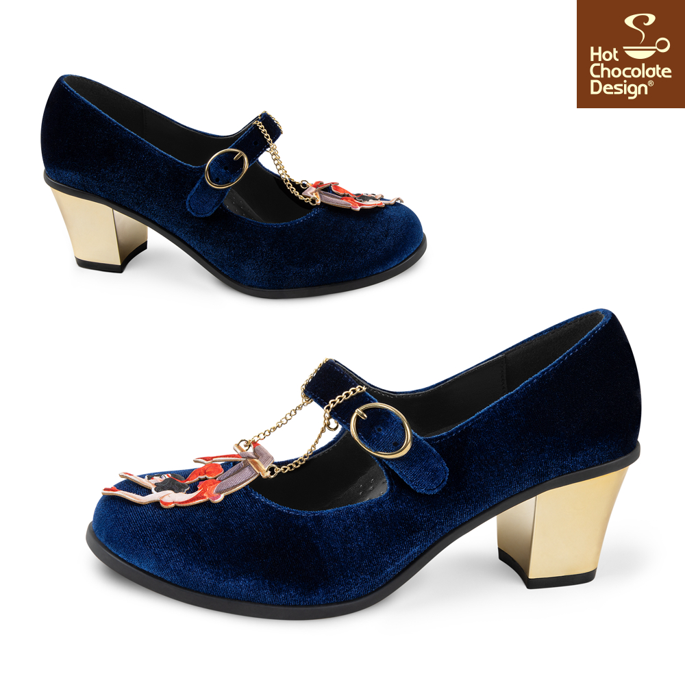 Les Dames Du Cirque - Midi Heels sko fra skema Hot Chocolate Design