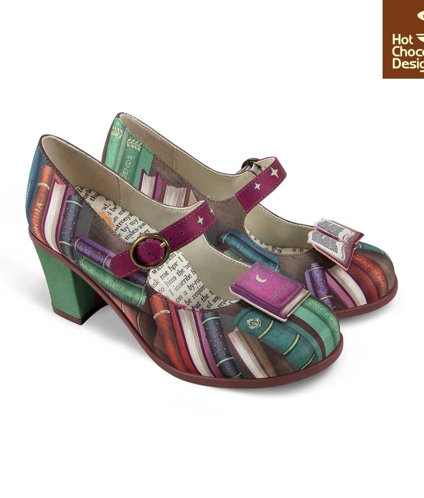 Tales & Soles - Midi Heels sko fra skema Hot Chocolate Design