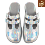 Chrome Crush Clogs - Flade sandaler fra Hot Chocolate Design