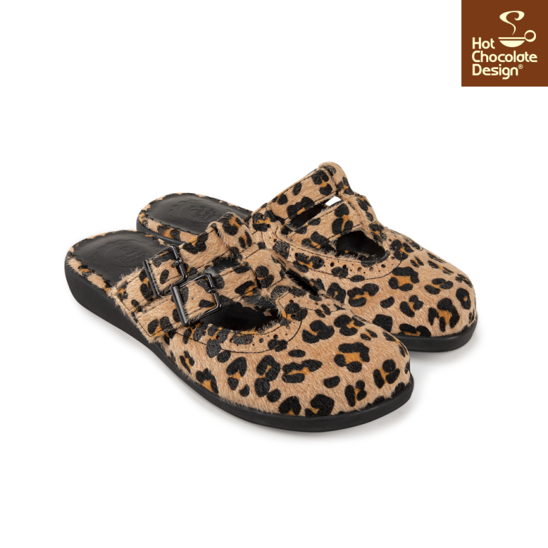 Spotted Clogs - Flade sandaler fra Hot Chocolate Design