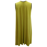 Lime grøn plus size sommerkjole i modal. Moon Soft Lime