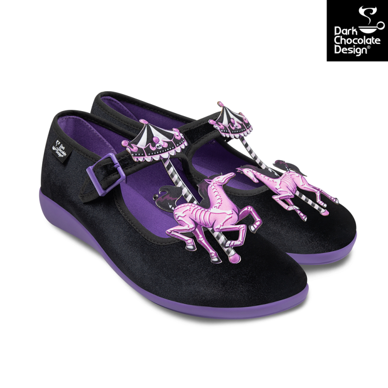 Spectral Ride - Mary Jane Sko fra Hot Chocolate Design