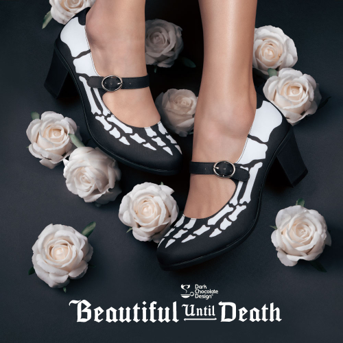 Beautiful Until Death - Midi Heels sko fra Hot Chocolate Design