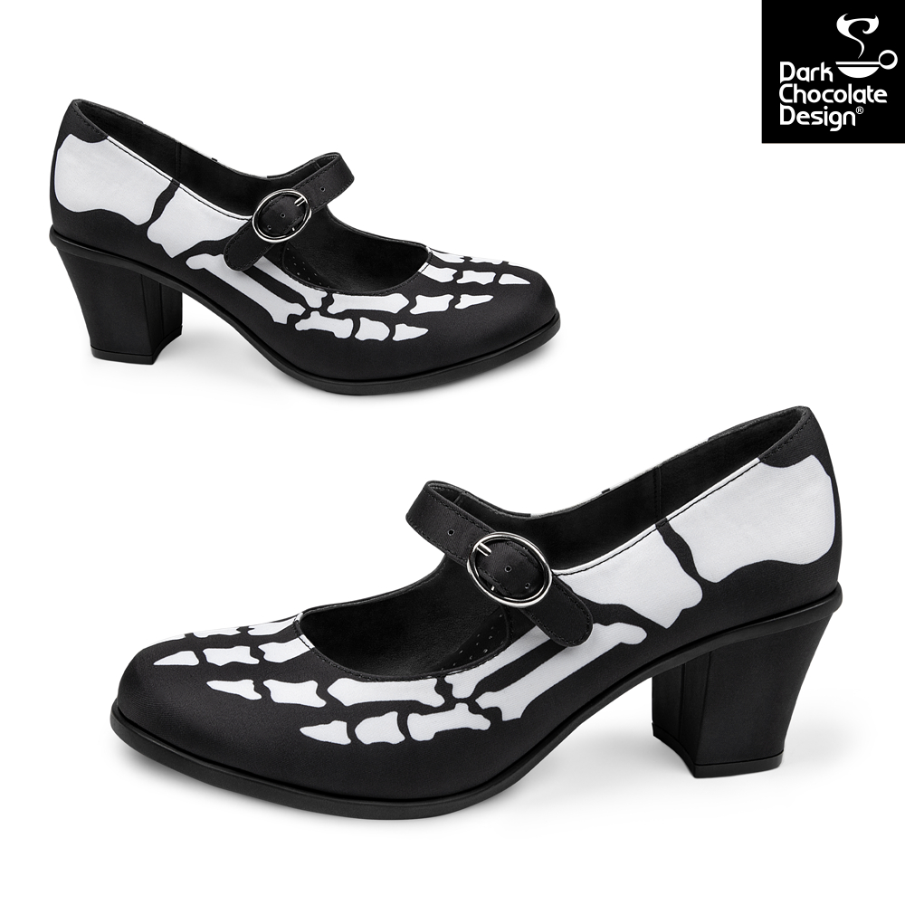 Beautiful Until Death - Midi Heels sko fra Hot Chocolate Design