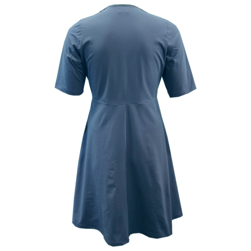 Takasaki Denim Blue. Kjole i store størrelser fra Amamiko