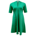 Takasaki Emerald Green. Kjole i store størrelser fra Amamiko