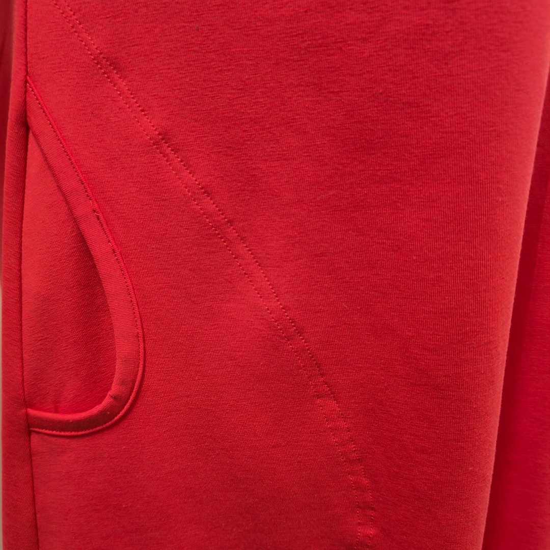 A-formet plus size kjole i rød og lyserød - Saki Cherry Love