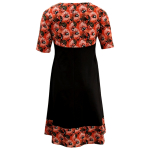 A-formet plus size kjole med mariehøns - Saki Ladybug