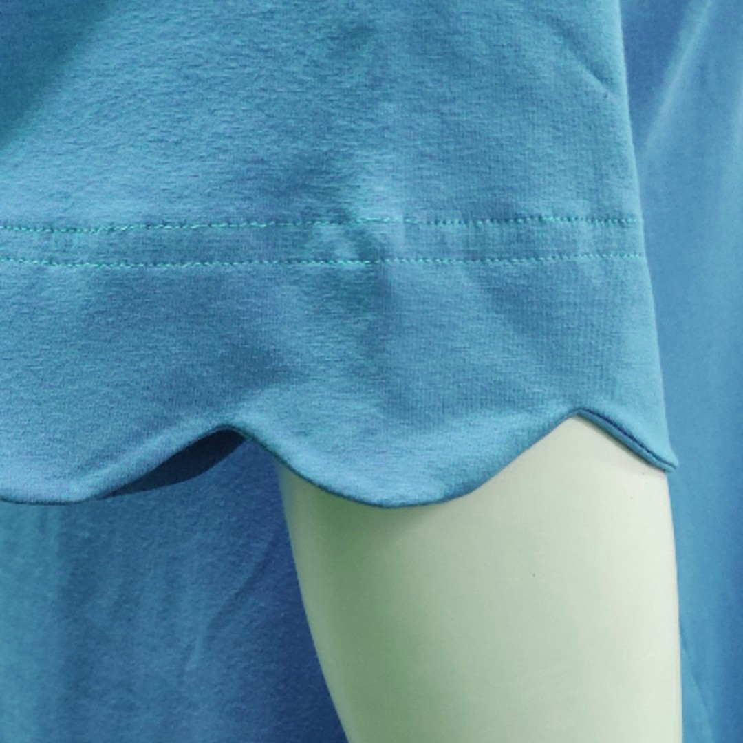 A-formet plus size kjole i lys denim blå - Nami Denim Blue