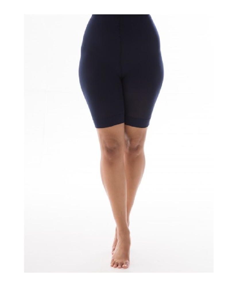 Navy Anti Chafing Shorts 90 Denier fra Pamela Mann