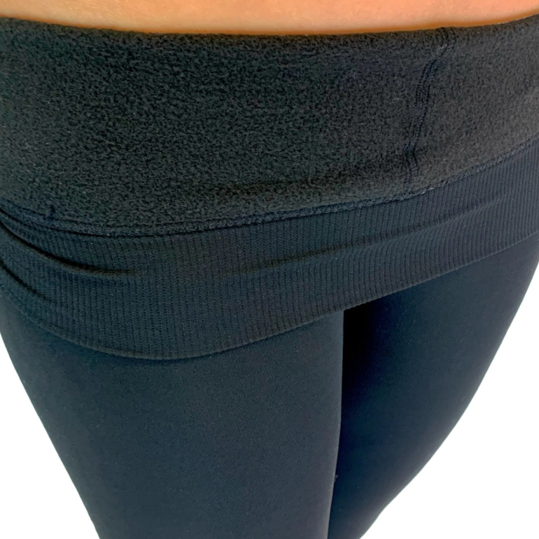 Fleece Lined Curvy Super Stretch - Plus size Termo Strømpebukser