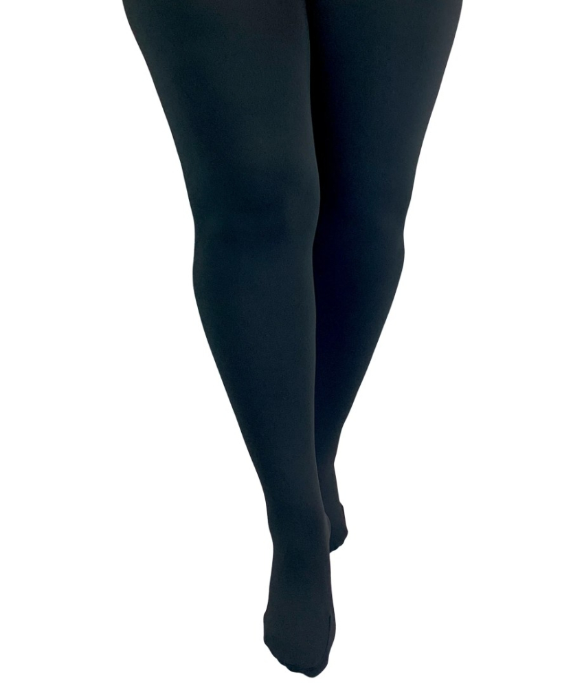 Fleece Lined Curvy Super Stretch - Plus size Termo Strømpebukser