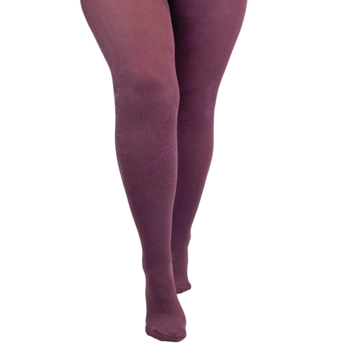 Damson Bamboo Curvy Super Stretch - Bambus strømpebukser fra Pamela Mann