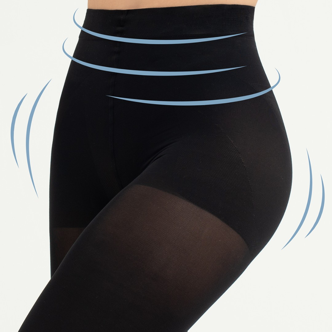 Opaque Control ECO 80 denier - Strømpebukser med stram-ind