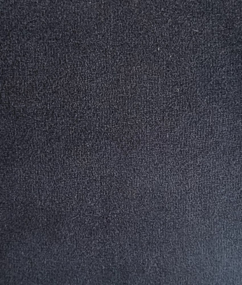 Plus size velour kjole - Tulla Dark Denim Velvet