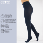 Navy Lima Cashmere Wool 150 denier - Marineblå vinter strømpebukser 