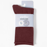 Aoraki Merino Wool Cardinal - Bordeaux uld strømper fra Cette