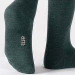 Aoraki Merino Wool Petrol - Petroleumsblå uld strømper fra Cette