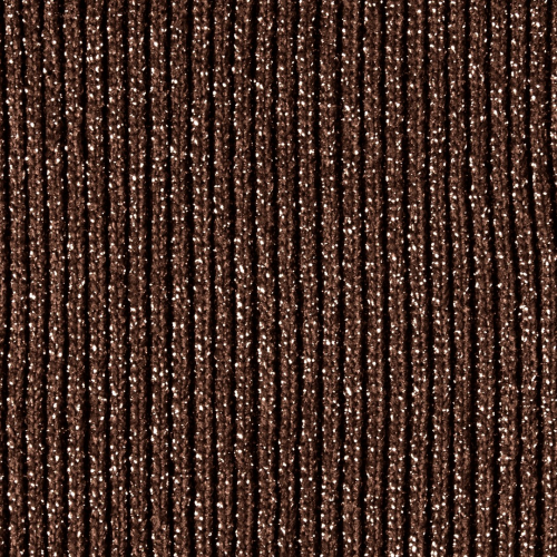 Glitter rib strømper - Walnut fra Cette