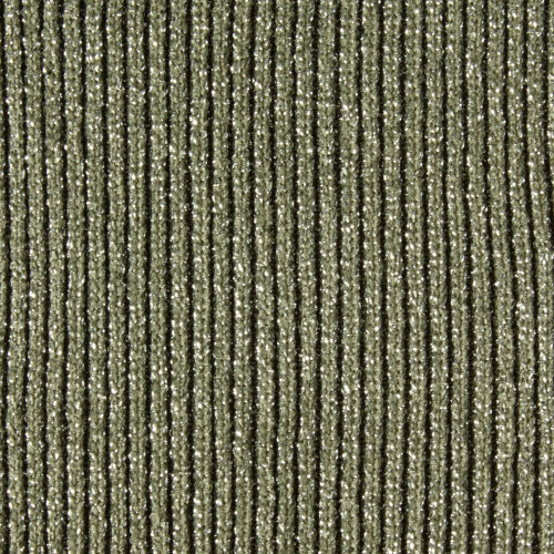 Glitter rib strømper - Olive Green fra CETTE