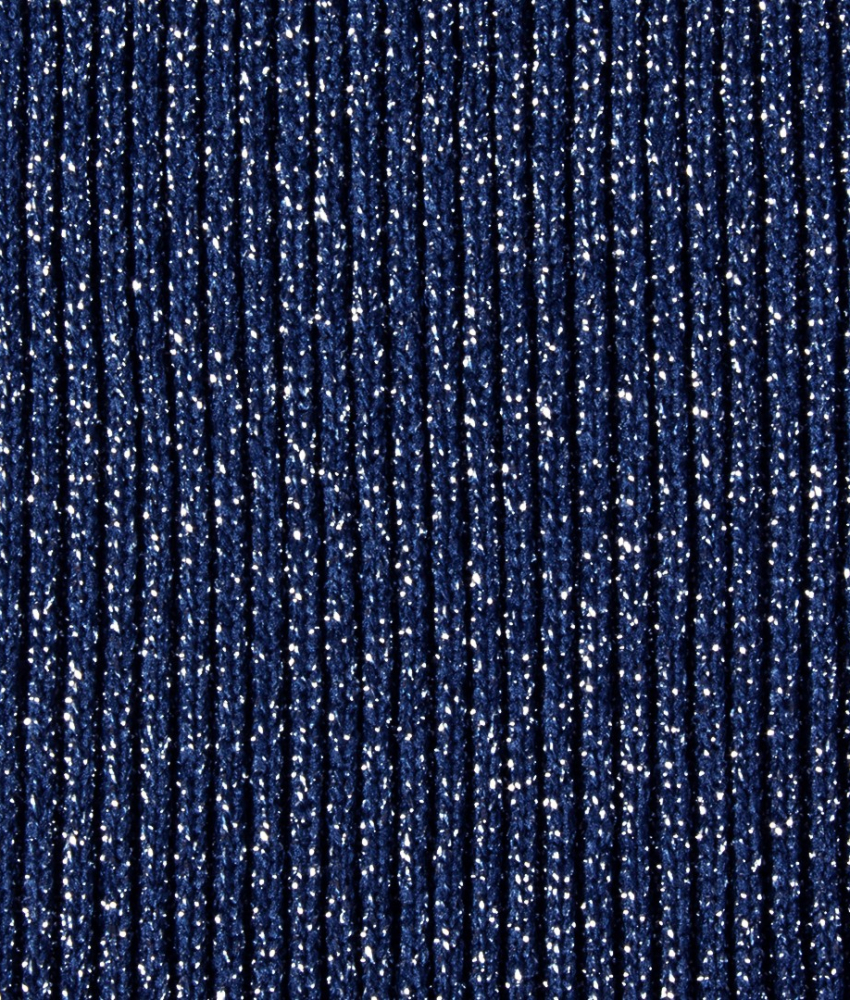 Glitter rib strømper - Navy fra CETTE