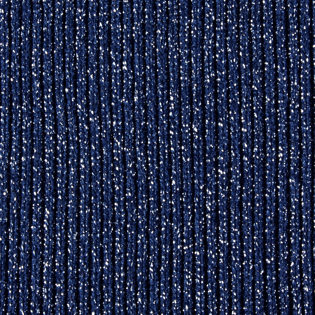 Glitter rib strømper - Navy fra CETTE