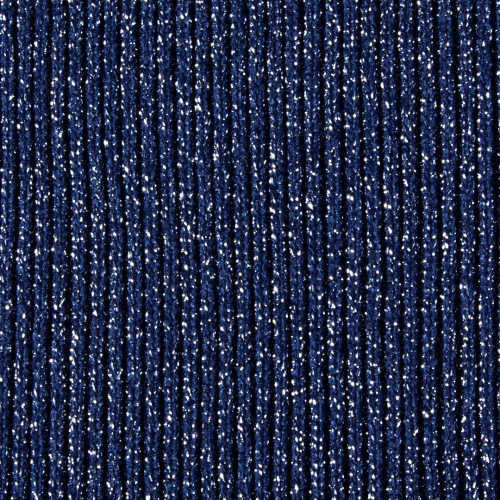 Glitter rib strømper - Navy fra CETTE