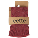 Glitter rib strømper - Cardinal fra CETTE