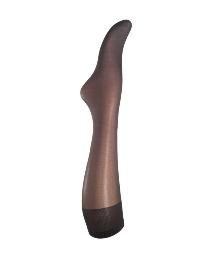 2-pack - Knæstrømper 20 denier - 202060 - Ekstra Wide Black. Festival strømper
