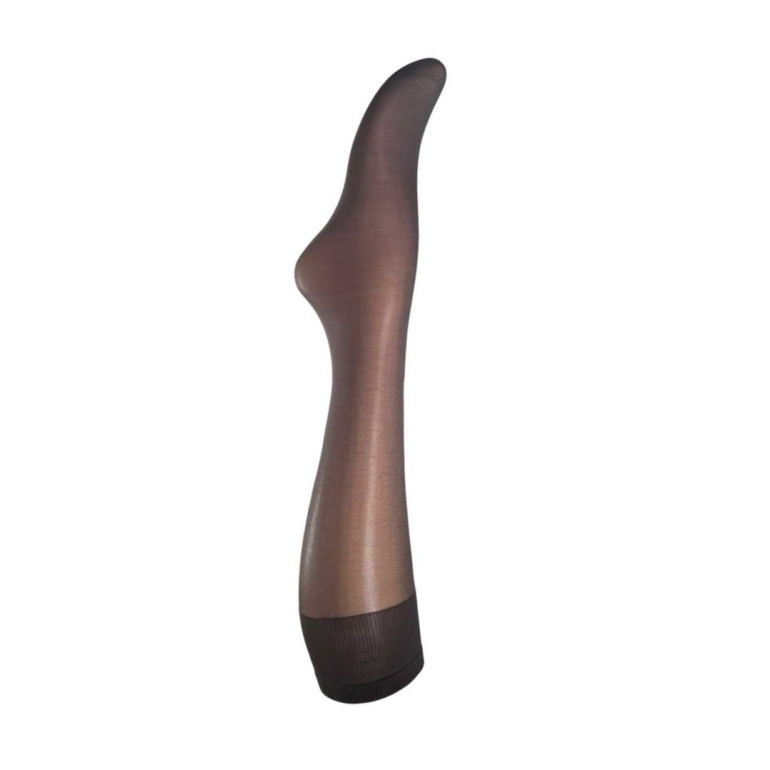 2-pack - Knæstrømper 20 denier - 202060 - Ekstra Wide Black. Festival strømper