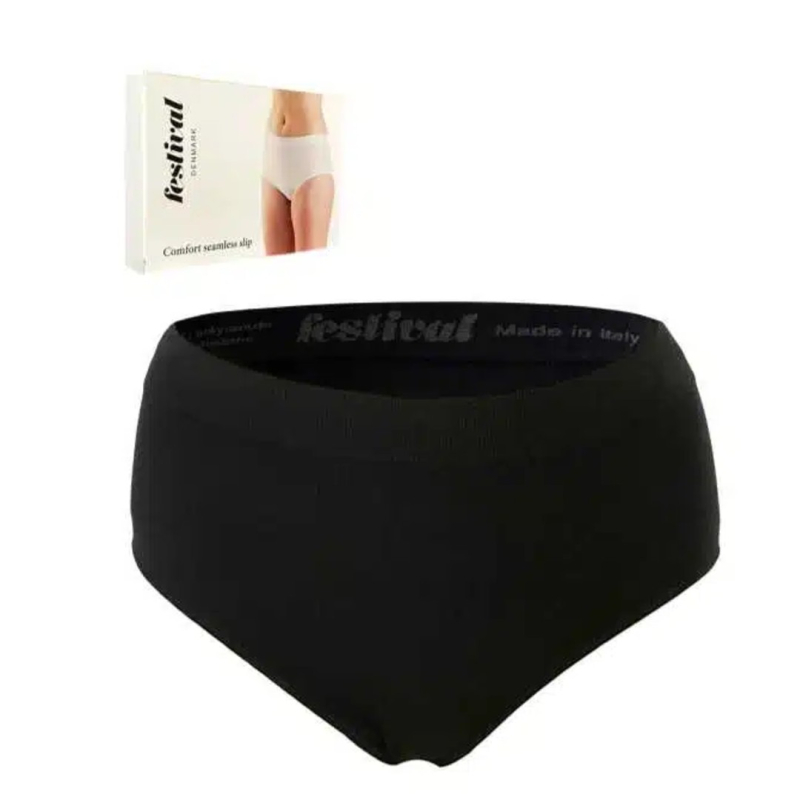 Mikrofiber trusser i sort - 507000