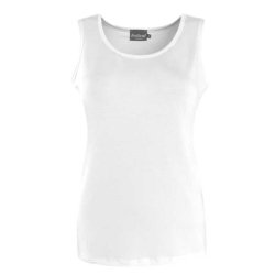 Bambus top i hvid - 610 fra Festival Danmark