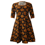 Plus size julekjole med småkager - Akiko Cookies