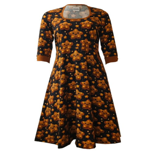 Plus size julekjole med småkager - Akiko Cookies
