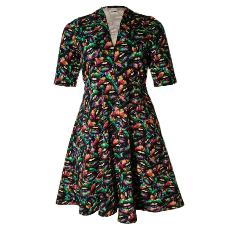 Plus size kjole - Takasaki Poison Kiss fra Amamiko