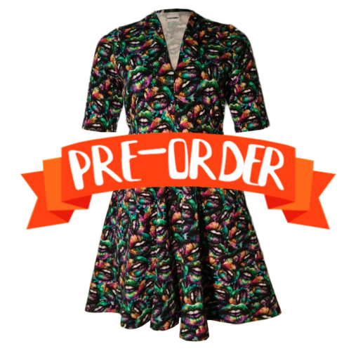 Plus size kjole - Takasaki Poison Kiss fra Amamiko